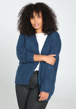 Paprika - WARME MIT GLITZEREFFEKT - Gilet - blue