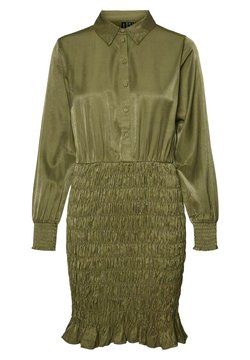 Vero Moda - Abito a camicia - ivy green