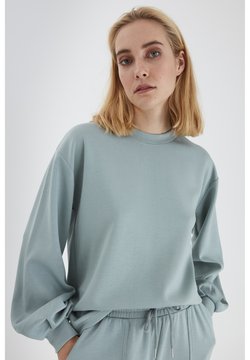 b.young - Langarmshirt - blue surf