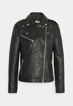 Kaffe - KAVERONA  - Leren jas - black deep