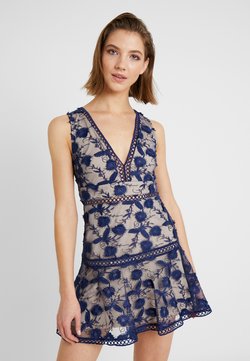 Love Triangle - BLOSSOM DRESS - Cocktailkleid/festliches Kleid - navy