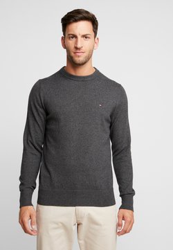 Tommy Hilfiger - PIMA CREW NECK - Trui - grey