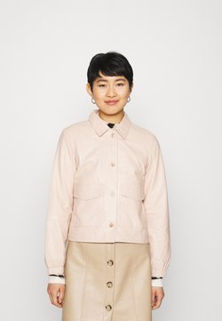 ALIGNE - CAMPBELL  - Leren jas - buttermilk