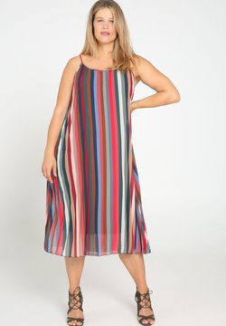 Paprika - MIT STREIFENAUFDRUCK - Robe d'été - multicolor