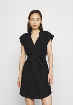 ONLY - ONLJOSEY V NECK DRESS - Korte jurk - black