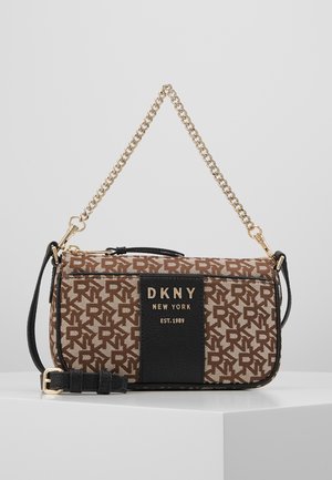 Brune DKNY Skinnvesker – Dame og herre – Vesker i skinn hos Brune DKNY Skinnvesker – Dame og herre – Vesker i skinn hos
