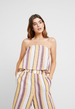Flerfargede Parkdress til jente og gutt Seafolly på nett hos Seafolly SAFARI SPOT STRIPE CROPPED PANT - Strandaccessories - multi