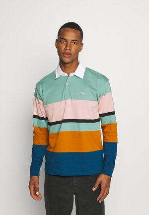 Obey Clothing Pique – Skjorter til dame og herre på hos Obey Clothing ESTATE - Poloskjorter - black/multi