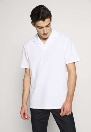 Hvite Burton Menswear London Black Friday spesialtilbud Esprit Casual Polo shirts - Poloskjorter OLIVE 5 - Herreklær Spesialtilbud