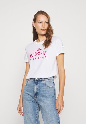 Replay Black Friday spesialtilbud – Zalando.no Replay T-Shirt - T-shirts & topper BLACKBOARD - Dameklær Spesialtilbud