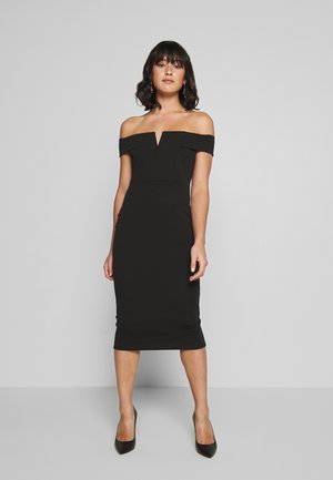 petite black shift dress uk