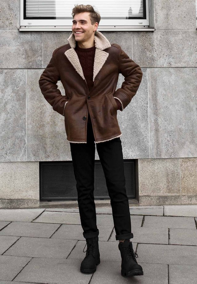 Men's Leather Jackets Biker Jackets ZALANDO