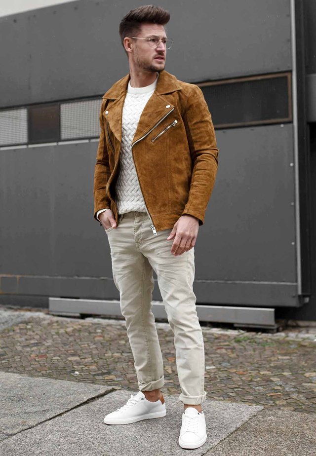 Men's Leather Jackets Biker Jackets ZALANDO
